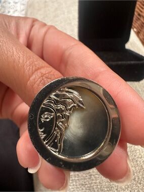 100% authentic Versace collection Medusa ring